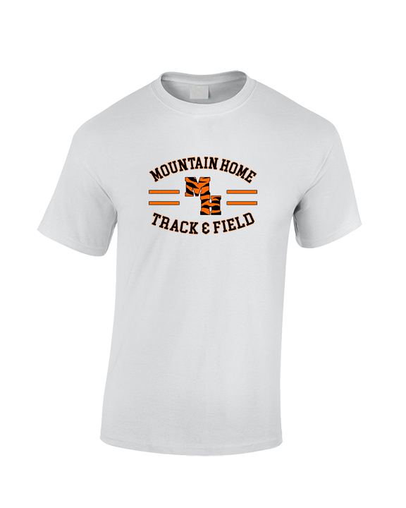 Mountain Home HS Track and Field Curve - Cotton T-Shirt