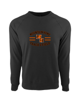 Mountain Home HS Track and Field Curve - Crewneck Sweatshirt