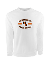 Mountain Home HS Track and Field Curve - Crewneck Sweatshirt