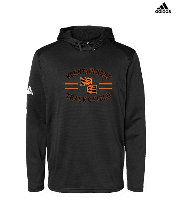 Mountain Home HS Track and Field Curve - Mens Adidas Hoodie