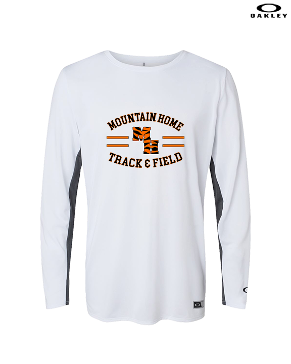 Mountain Home HS Track and Field Curve - Mens Oakley Longsleeve