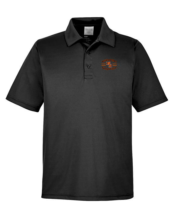 Mountain Home HS Track and Field Curve - Mens Polo