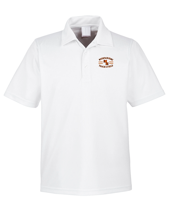 Mountain Home HS Track and Field Curve - Mens Polo