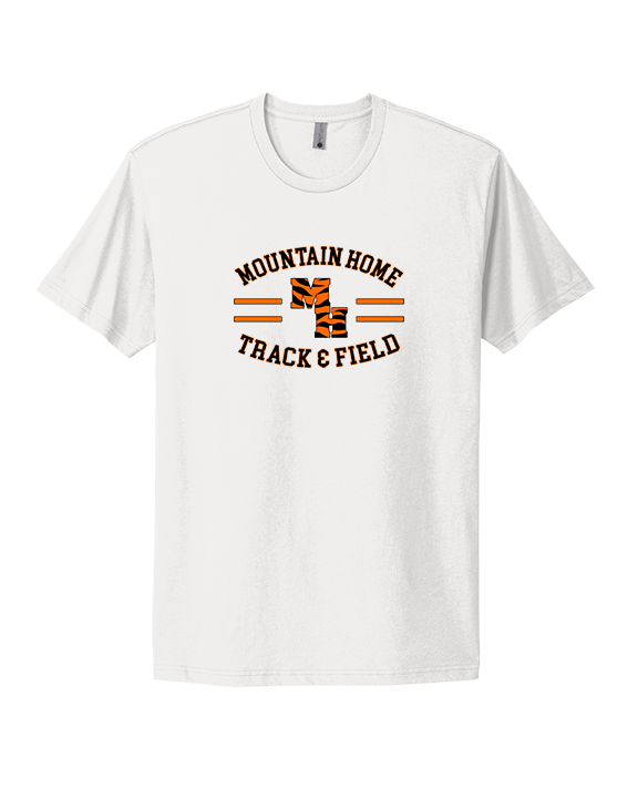 Mountain Home HS Track and Field Curve - Mens Select Cotton T-Shirt