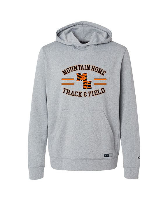 Mountain Home HS Track and Field Curve - Oakley Performance Hoodie