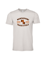 Mountain Home HS Track and Field Curve - Tri-Blend Shirt