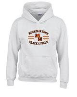Mountain Home HS Track and Field Curve - Unisex Hoodie