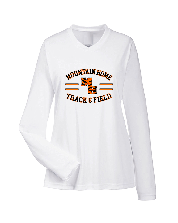 Mountain Home HS Track and Field Curve - Womens Performance Longsleeve