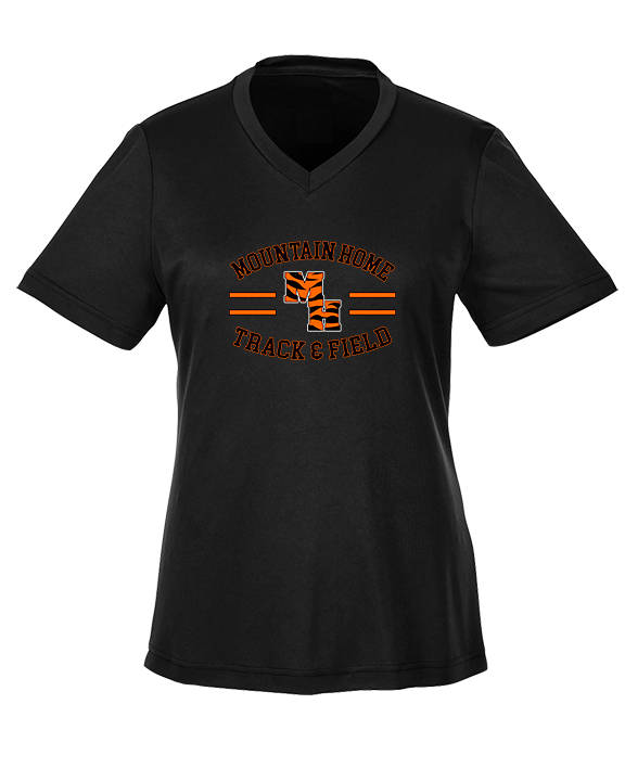 Mountain Home HS Track and Field Curve - Womens Performance Shirt