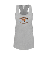 Mountain Home HS Track and Field Curve - Womens Tank Top