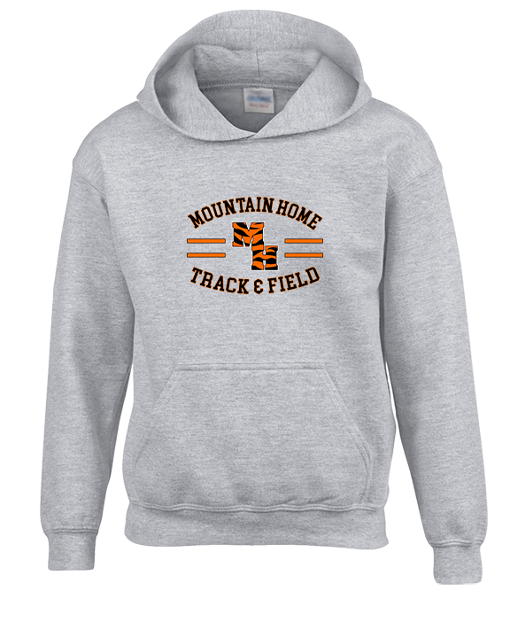 Mountain Home HS Track and Field Curve - Youth Hoodie