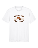 Mountain Home HS Track and Field Curve - Youth Performance Shirt