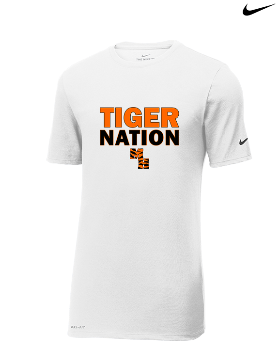 Mountain Home HS Track and Field Nation - Mens Nike Cotton Poly Tee