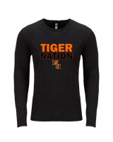 Mountain Home HS Track and Field Nation - Tri-Blend Long Sleeve
