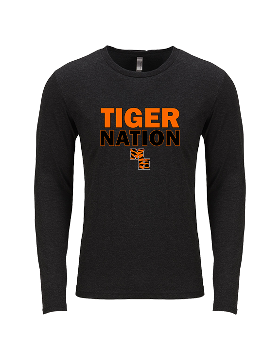 Mountain Home HS Track and Field Nation - Tri-Blend Long Sleeve