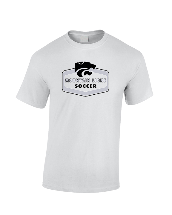 Mountain View HS Boys Soccer Board - Cotton T-Shirt