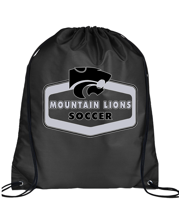 Mountain View HS Boys Soccer Board - Drawstring Bag