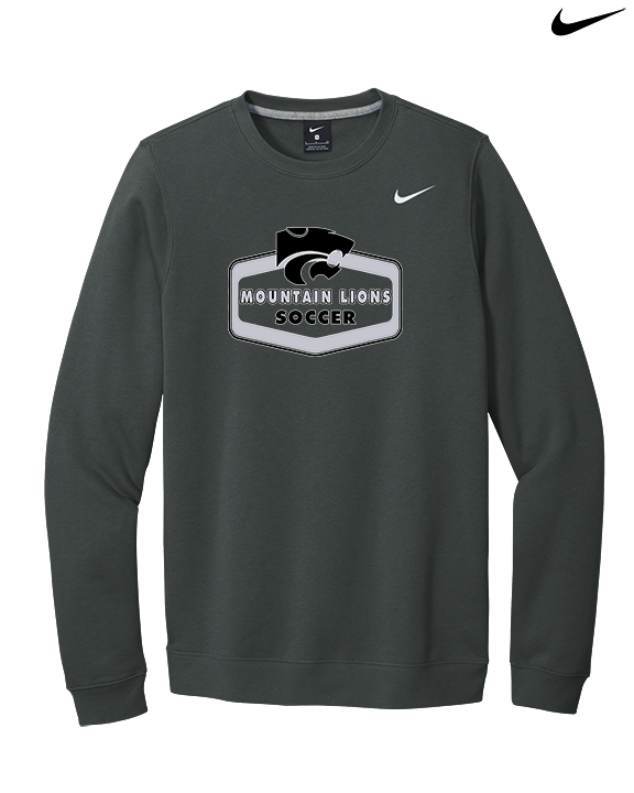 Mountain View HS Boys Soccer Board - Mens Nike Crewneck