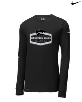 Mountain View HS Boys Soccer Board - Mens Nike Longsleeve