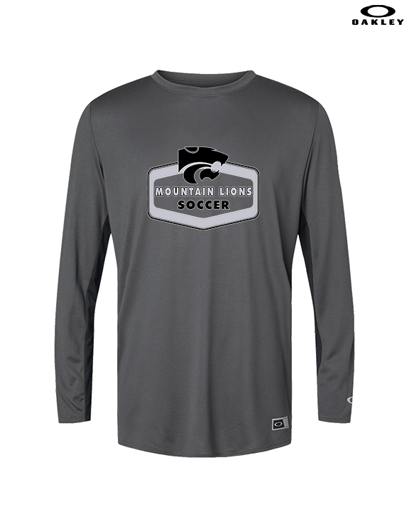 Mountain View HS Boys Soccer Board - Mens Oakley Longsleeve