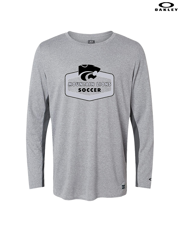 Mountain View HS Boys Soccer Board - Mens Oakley Longsleeve
