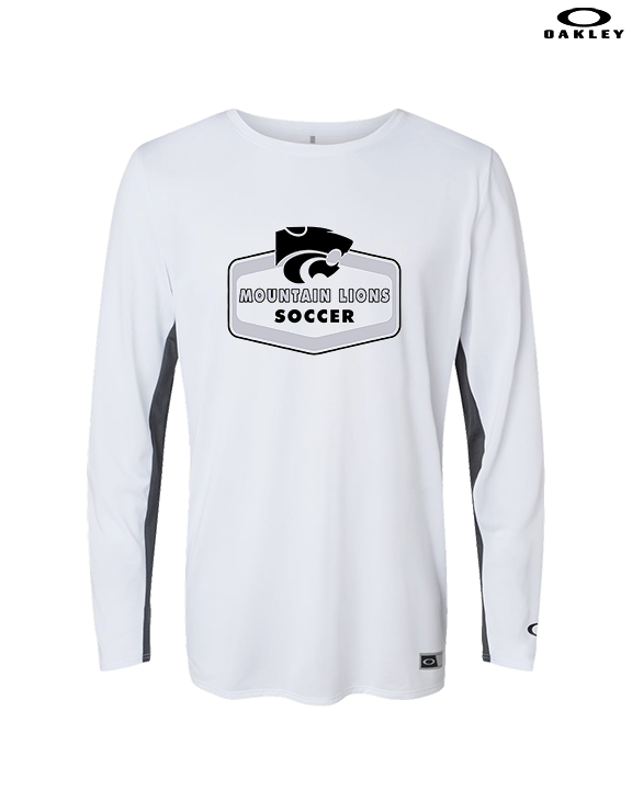 Mountain View HS Boys Soccer Board - Mens Oakley Longsleeve