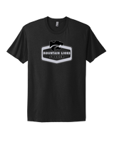 Mountain View HS Boys Soccer Board - Mens Select Cotton T-Shirt