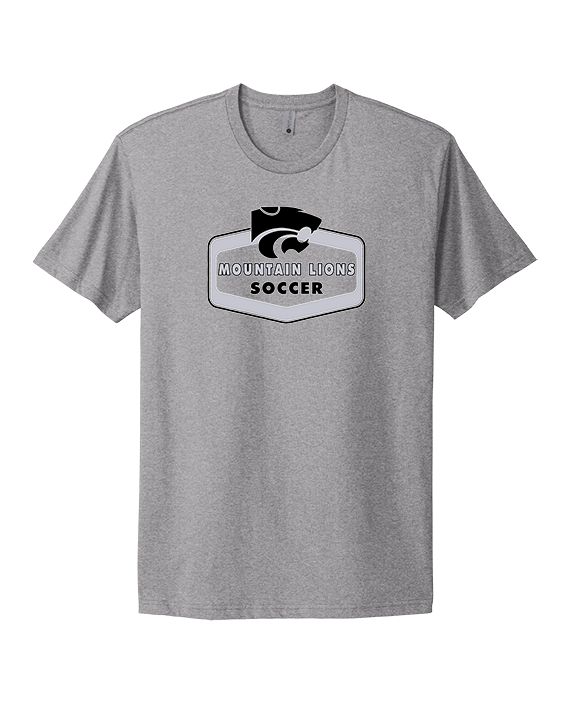 Mountain View HS Boys Soccer Board - Mens Select Cotton T-Shirt