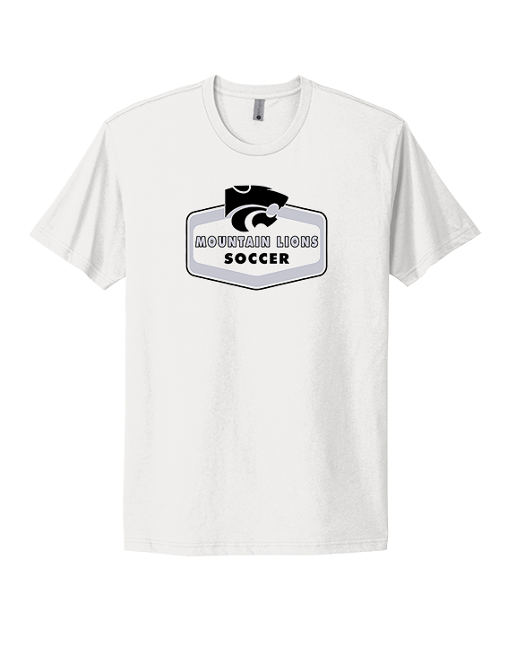 Mountain View HS Boys Soccer Board - Mens Select Cotton T-Shirt