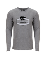 Mountain View HS Boys Soccer Board - Tri-Blend Long Sleeve