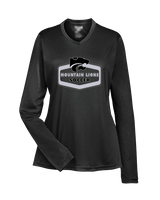 Mountain View HS Boys Soccer Board - Womens Performance Longsleeve