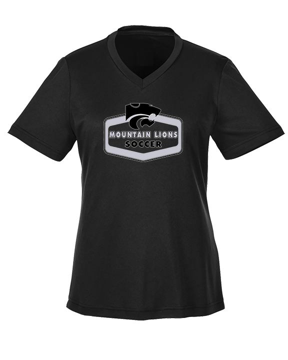 Mountain View HS Boys Soccer Board - Womens Performance Shirt