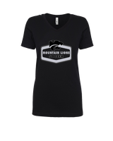 Mountain View HS Boys Soccer Board - Womens V-Neck