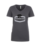 Mountain View HS Boys Soccer Board - Womens V-Neck