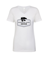Mountain View HS Boys Soccer Board - Womens V-Neck