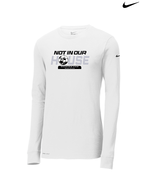 Mountain View HS Boys Soccer NIOH - Mens Nike Longsleeve