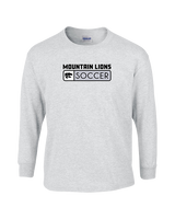 Mountain View HS Boys Soccer Pennant - Cotton Longsleeve