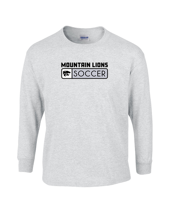 Mountain View HS Boys Soccer Pennant - Cotton Longsleeve