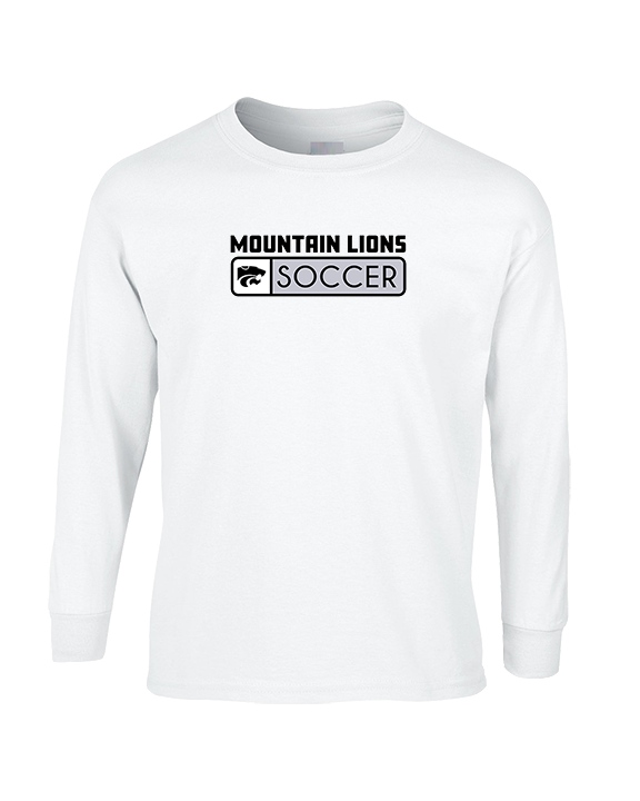 Mountain View HS Boys Soccer Pennant - Cotton Longsleeve