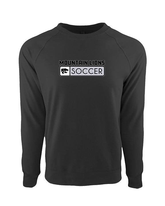 Mountain View HS Boys Soccer Pennant - Crewneck Sweatshirt
