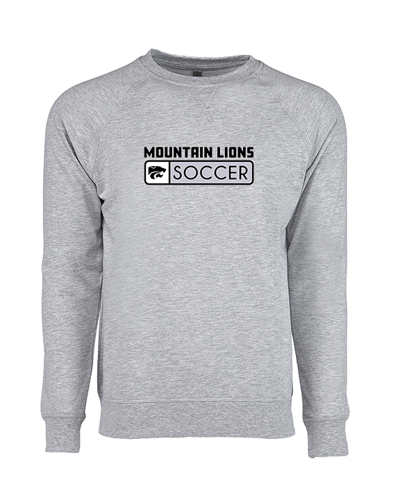 Mountain View HS Boys Soccer Pennant - Crewneck Sweatshirt