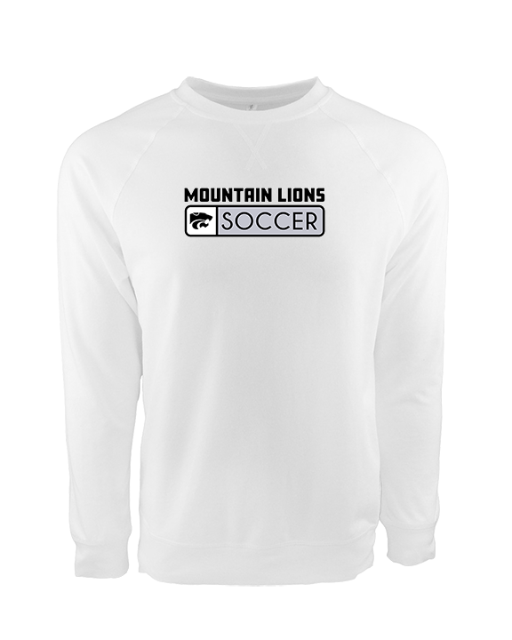 Mountain View HS Boys Soccer Pennant - Crewneck Sweatshirt
