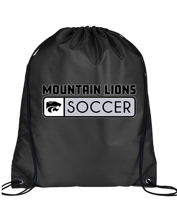 Mountain View HS Boys Soccer Pennant - Drawstring Bag