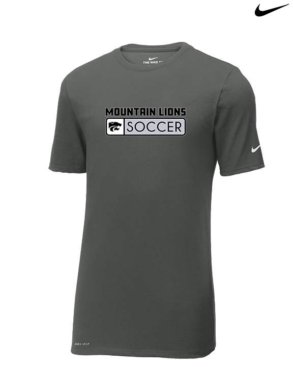 Mountain View HS Boys Soccer Pennant - Mens Nike Cotton Poly Tee