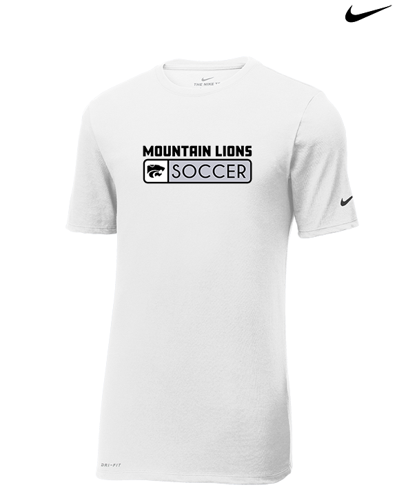 Mountain View HS Boys Soccer Pennant - Mens Nike Cotton Poly Tee