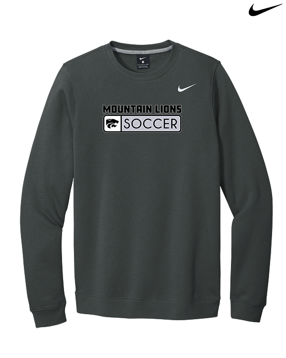 Mountain View HS Boys Soccer Pennant - Mens Nike Crewneck