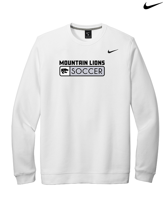 Mountain View HS Boys Soccer Pennant - Mens Nike Crewneck