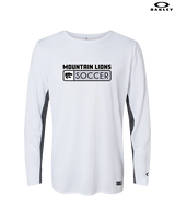 Mountain View HS Boys Soccer Pennant - Mens Oakley Longsleeve