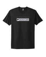 Mountain View HS Boys Soccer Pennant - Mens Select Cotton T-Shirt