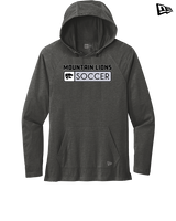 Mountain View HS Boys Soccer Pennant - New Era Tri-Blend Hoodie